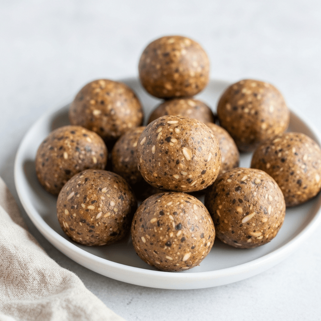 Dairy-Free Peanut Butter Banana Energy Bites