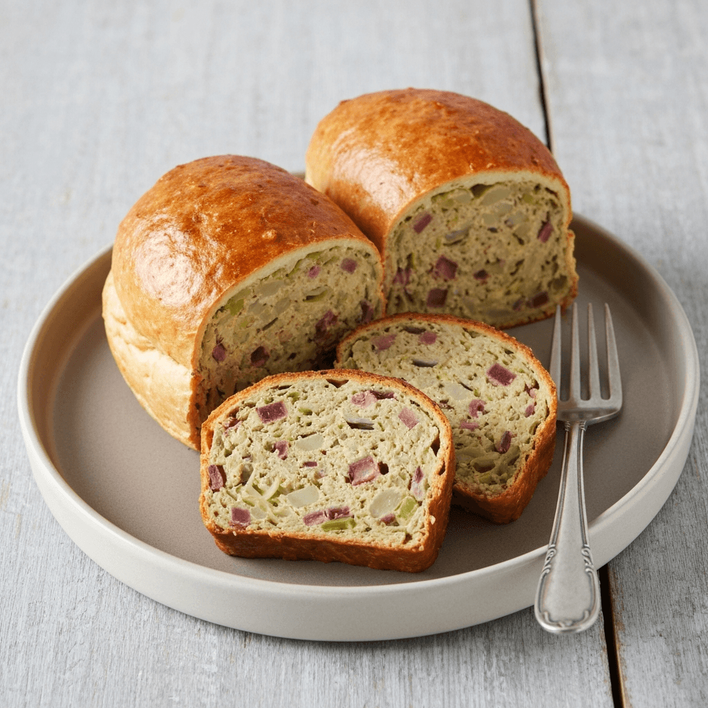 Traditional Jersey Cabbage Loaf with Smoked Bacon & Jersey Cream