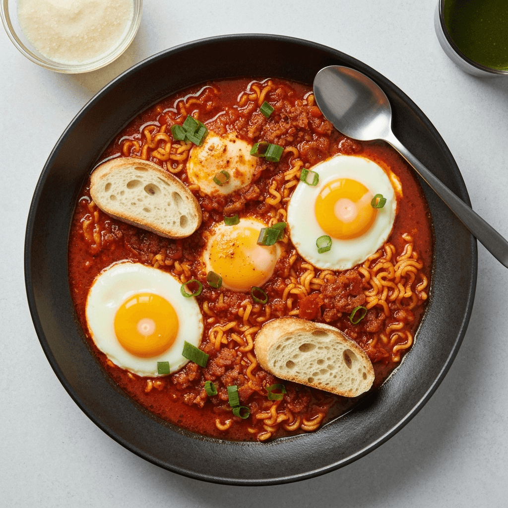Spicy Shoyu Ramen Shakshuka