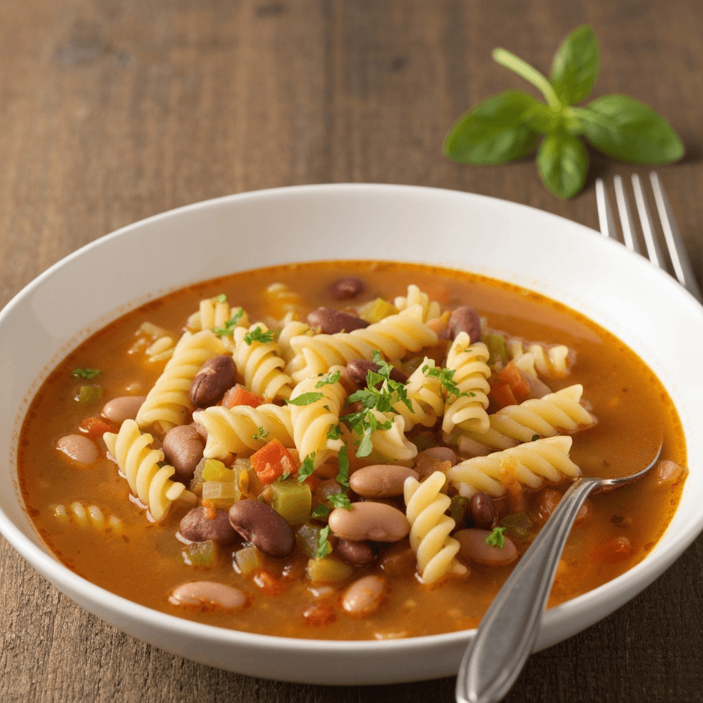 Pasta e Fagioli (Pasta and Bean Soup)