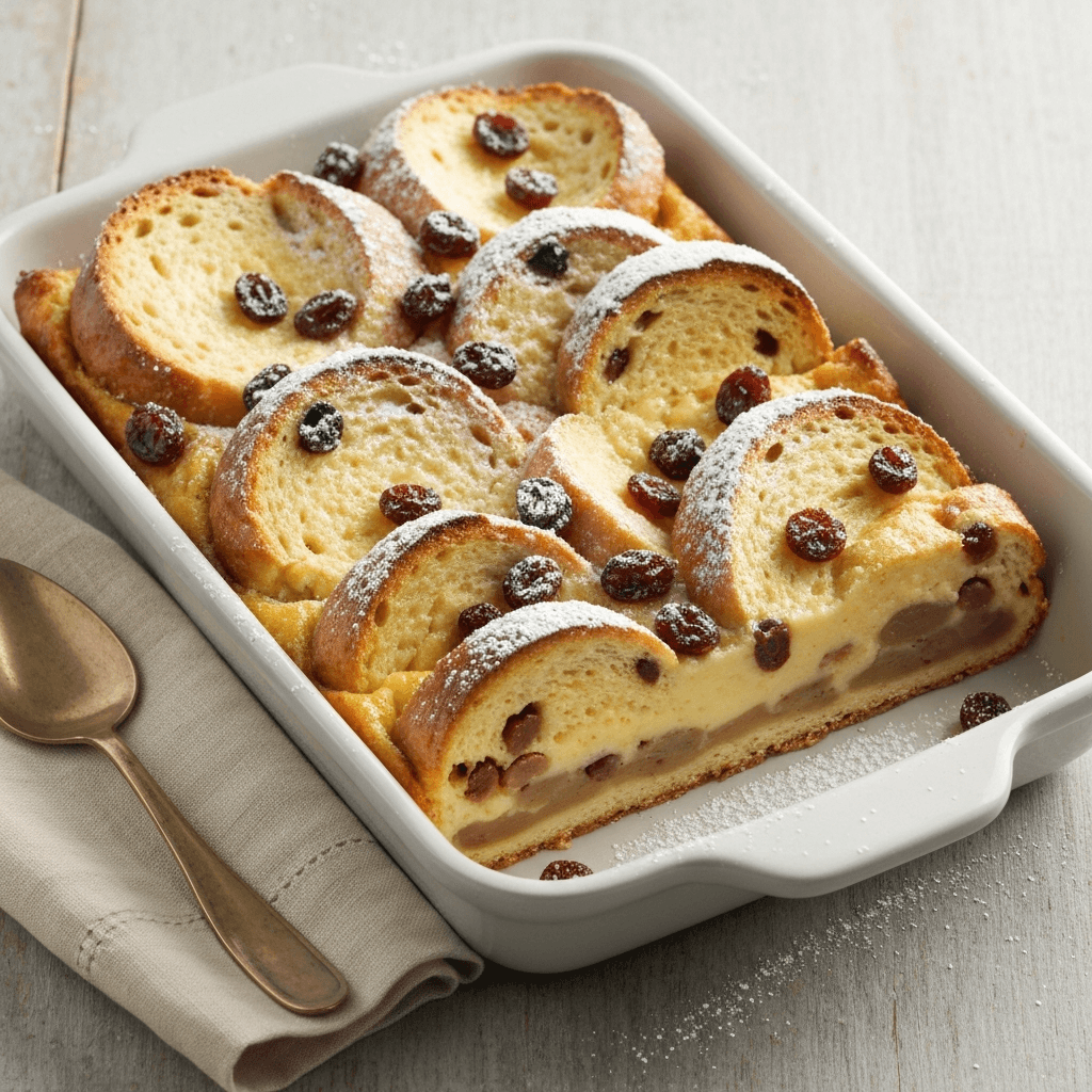 German Stollen French Toast Casserole