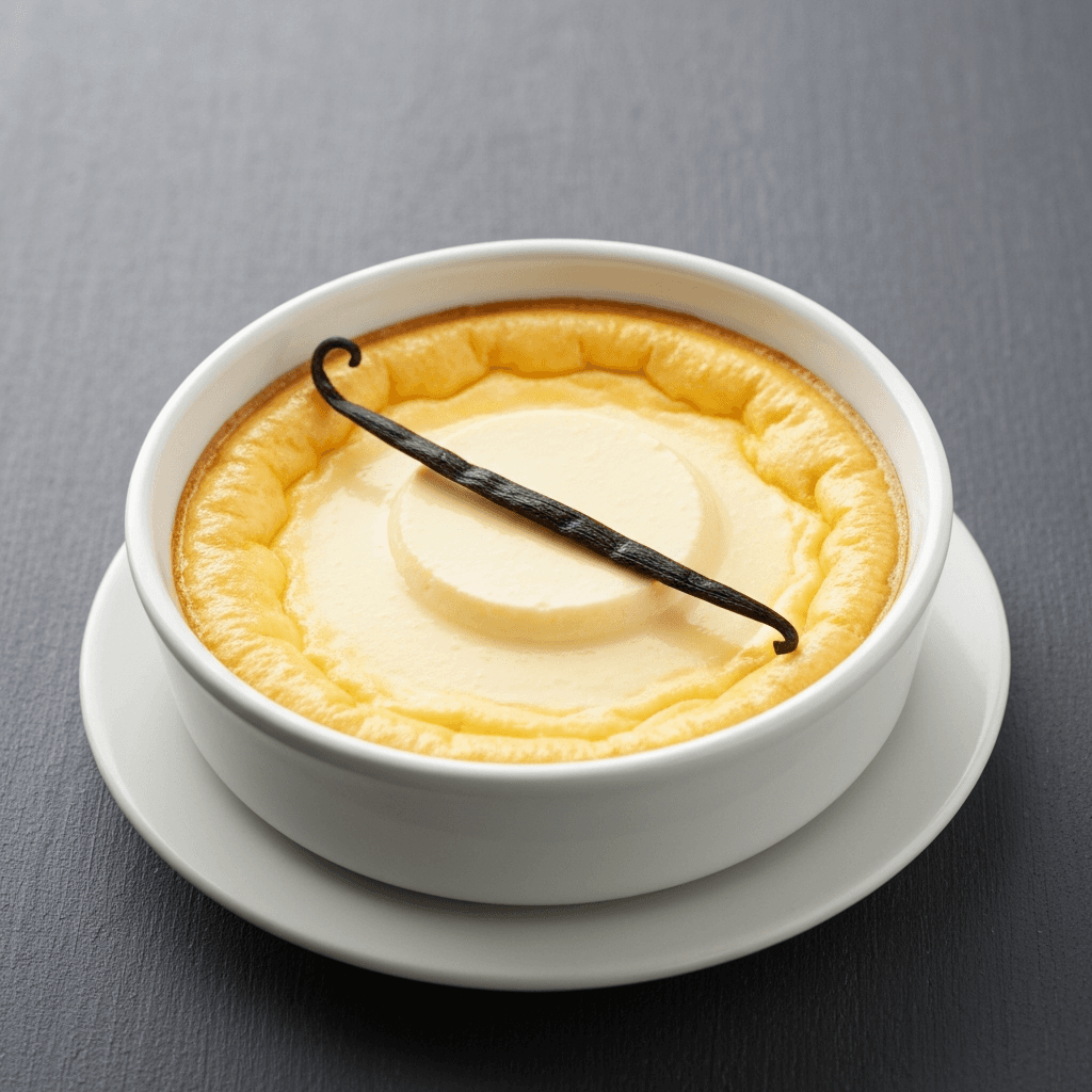 Baked Jersey Cream with Vanilla Bean