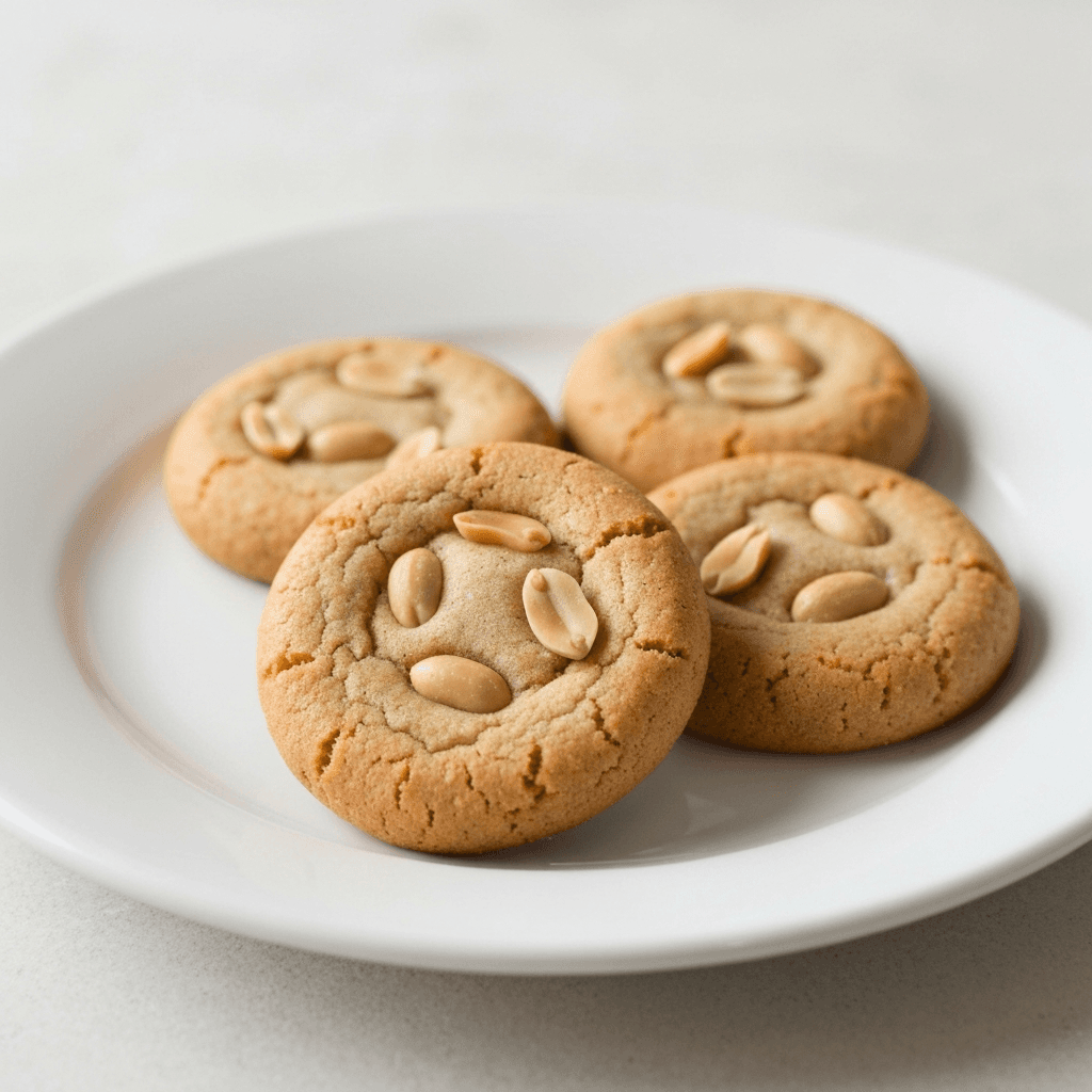 3-Ingredient Peanut Butter Cookies