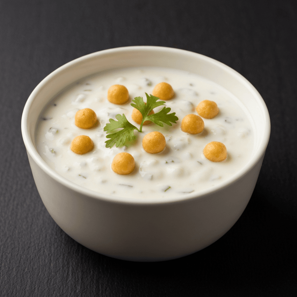 Boondi Raita (Yogurt with Chickpea Flour Balls)