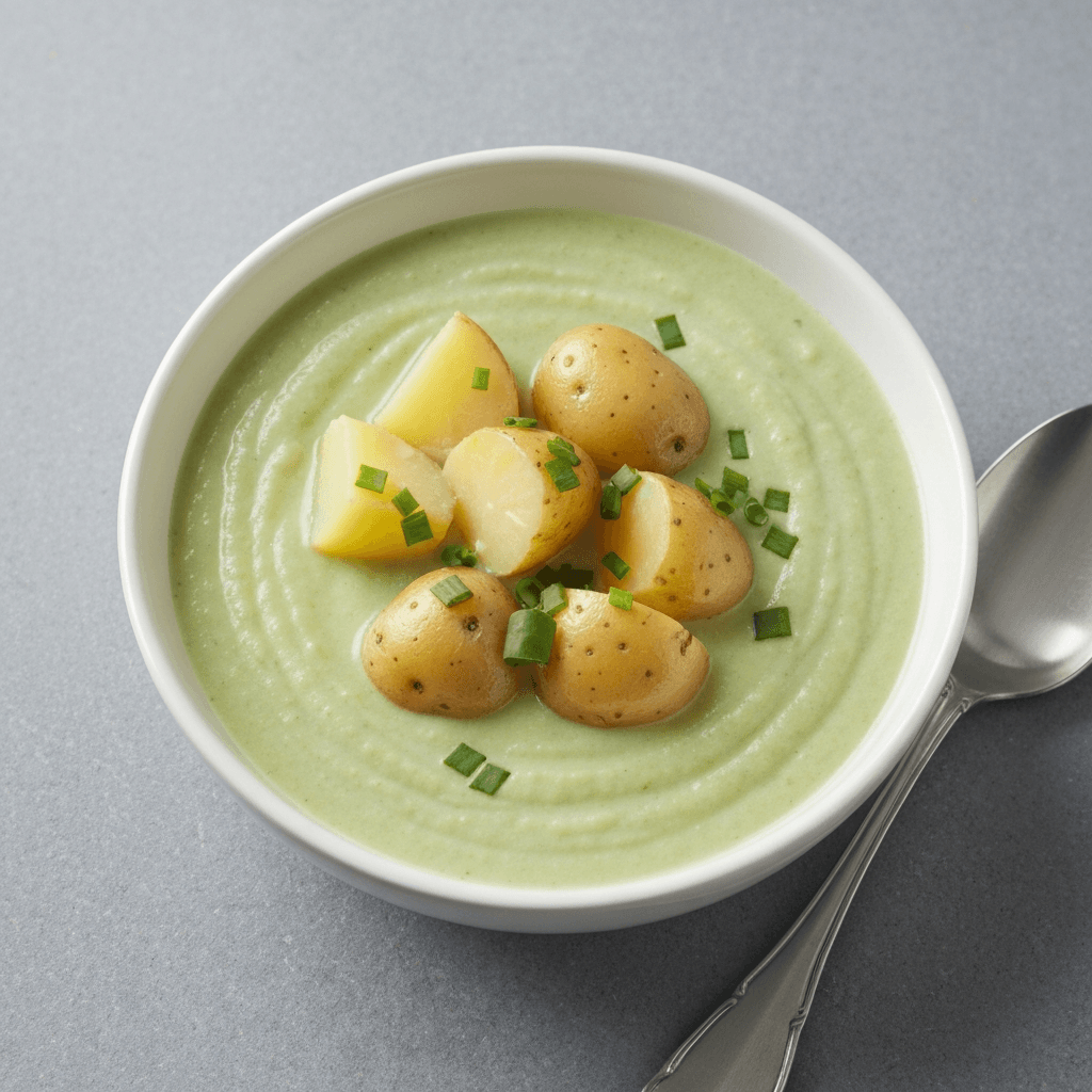 Jersey Royal Potato and Watercress Soup