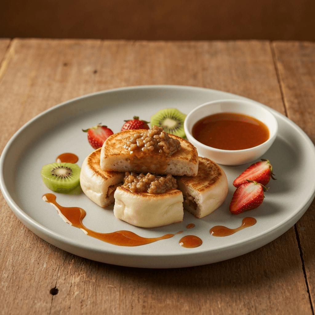 Mantou French Toast with Kaya Laksa Custard