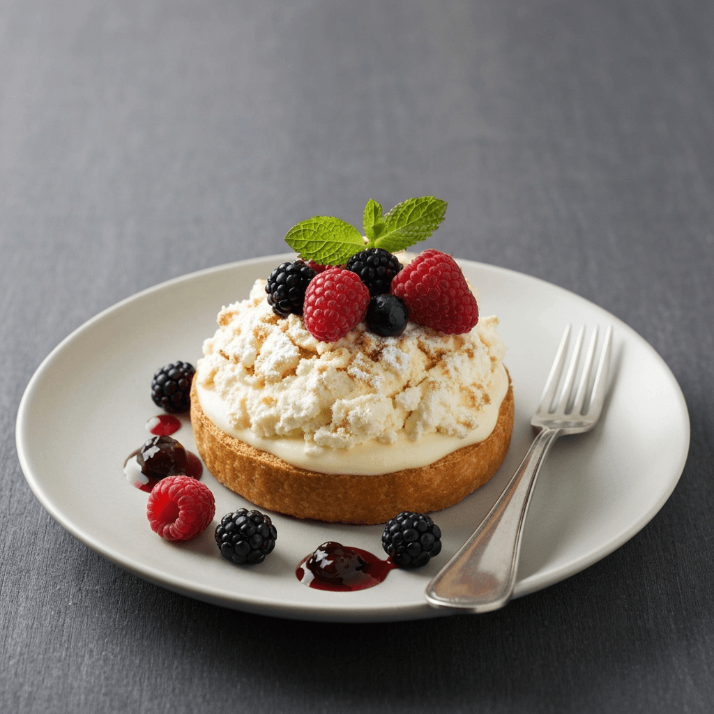 Eton Mess with Bourbon-Soaked Berries