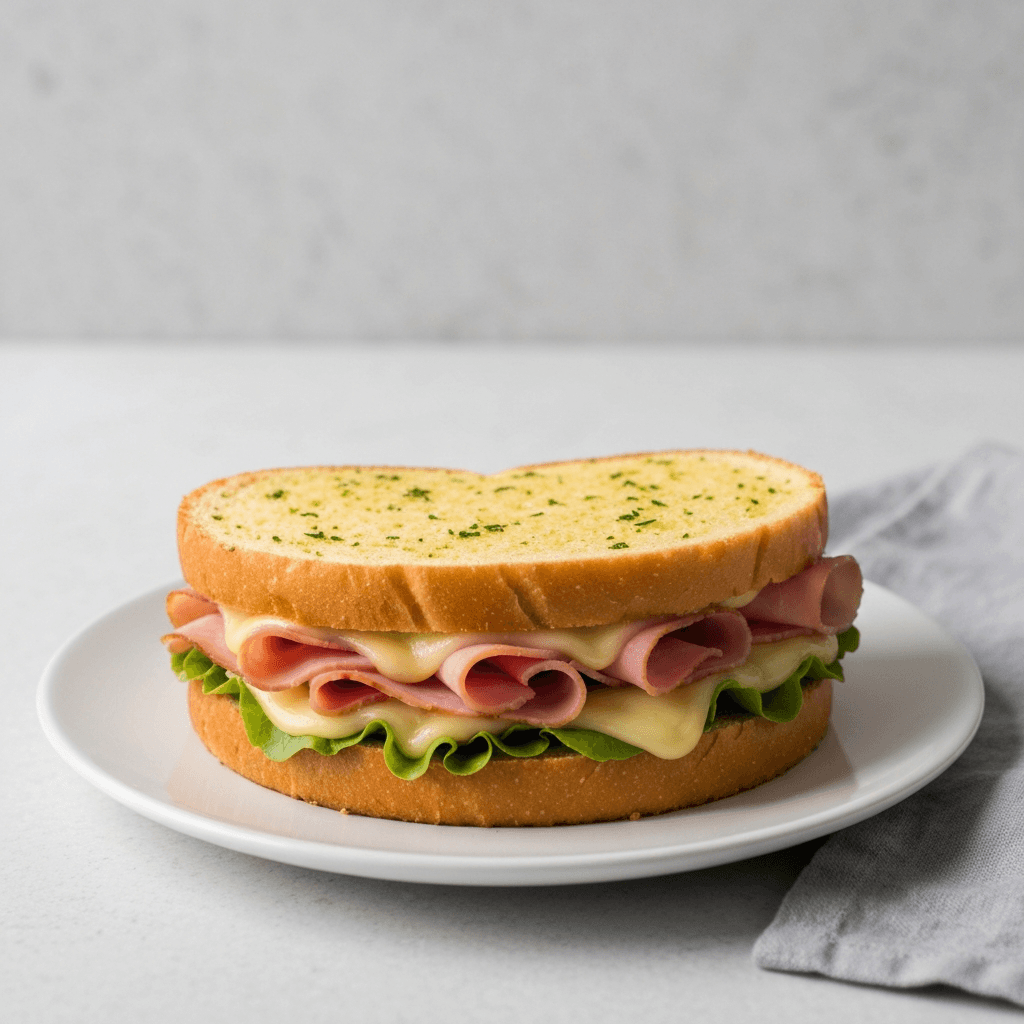 Pampushky Monte Cristo Sandwich with Ham and Gruyere