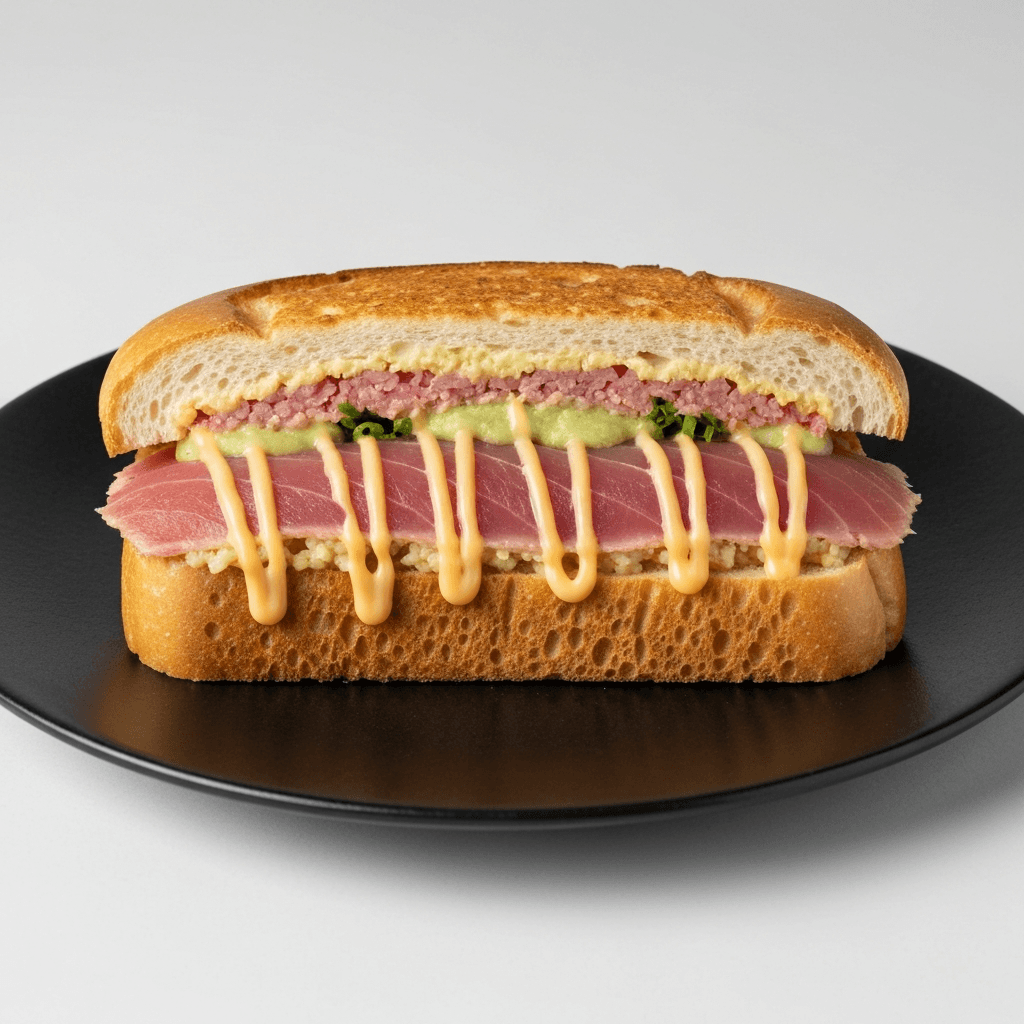 Japanese Style Tuna Sandwich