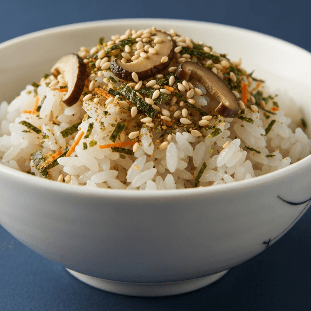 Japanese Rice with Furikake