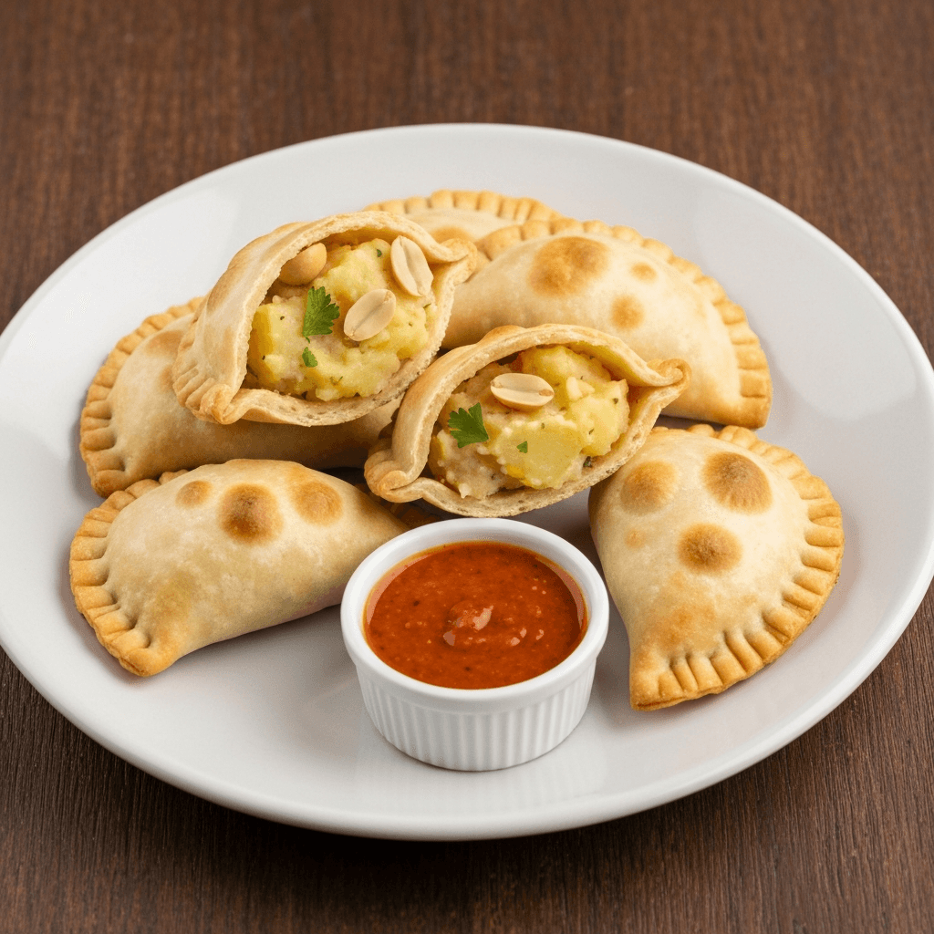 Empanadas de Pipian (Colombian Potato and Peanut Empanadas)